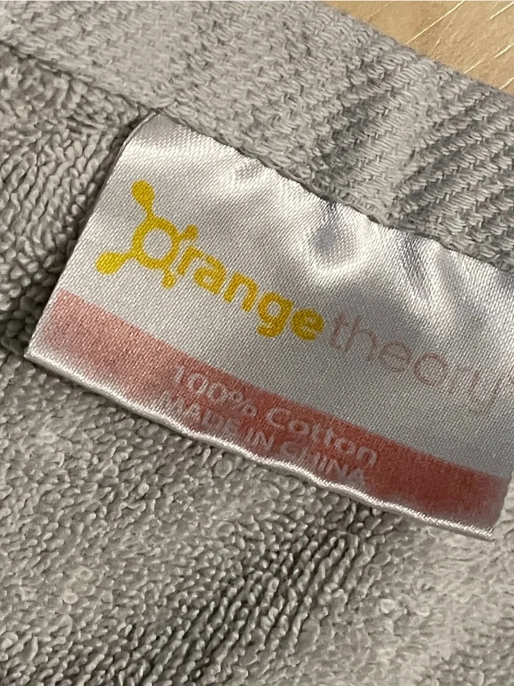 Orangetheory gym towel: 